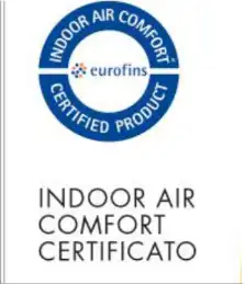 indoor air comfort certificato